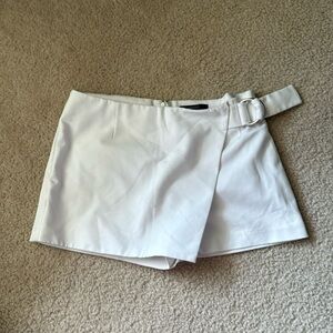 White Forever 21 Skort